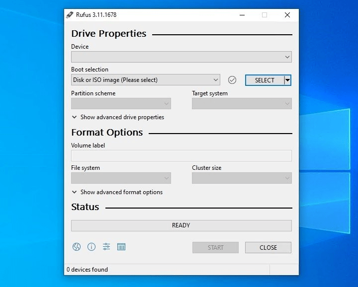Скачать Rufus v4.11.2285 на русском языке для Windows / Linux