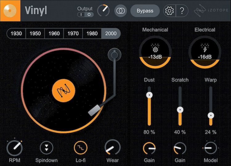 iZotope Vinyl 1.12.1 + Crack пк русская Cкачать [2025]