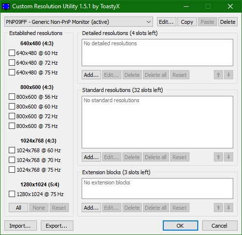 Custom Resolution Utility Cкачать 1.5.1 (CRU) на Русском 2025