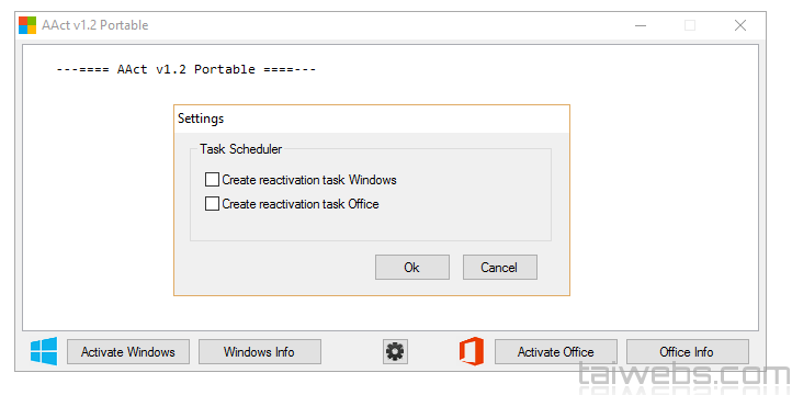 Скачать AAct Portable v4.3.1 - Активатор Windows и Office