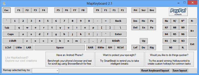 MapKeyboard 2025 v2.1 скачать бесплатно для Windows русском