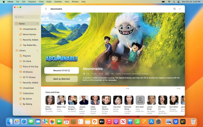 Скачать Infuse Pro 8.1 macOS + кряк бесплатно на русском 2025