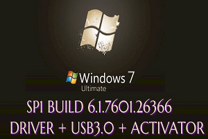 Windows 7 Максимальная 32/64 bit SP1 Русском с активатором