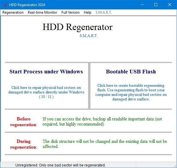 HDD Regenerator 20.24.0.0 скачать бесплатно полная версия