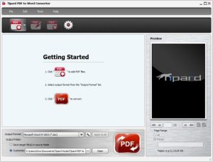 Скачать Tipard PDF to Word Converter 3.3.38 для ПК на Русском