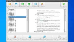 Скачать PDF Page Delete 3.4.0.0 для ПК бесплатно на Русском