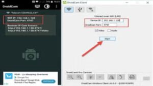 Скачать DroidCam 7.2.1 для Windows ПК бесплатно на Русском