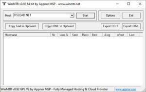 Скачать WinMTR 0.92 для Windows ПК бесплатно на Русском