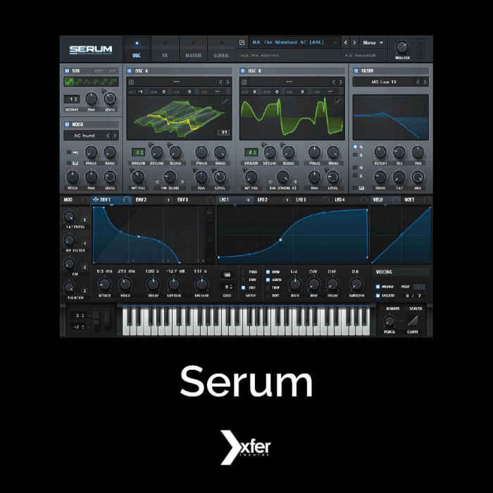 Скачать Xfer Records Serum 2.1.5 для Windows ПК бесплатно на Русском