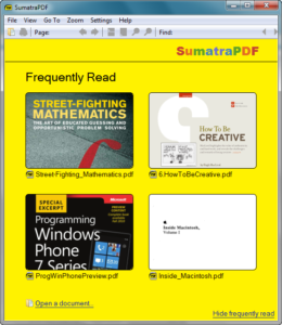 Скачать Sumatra PDF 3.6.1 для Windows ПК бесплатно на Русском
