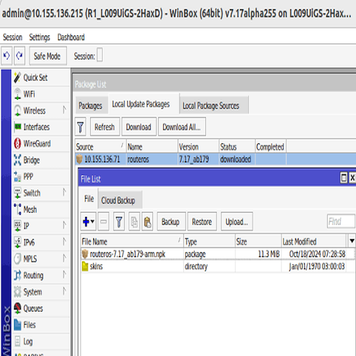 Скачать Mikrotik RouterOS 7.25 для Windows ПК бесплатно на Русском